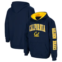 Youth Colosseum Navy Cal Bears 2-Hit Team Pullover Hoodie