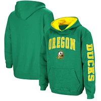 Youth Colosseum Oregon Ducks 2-Hit Team Pullover Hoodie