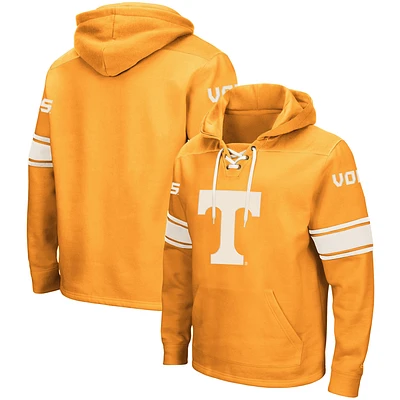 Men's Colosseum Tennessee Orange Volunteers 2.0 Lace-Up Pullover Hoodie