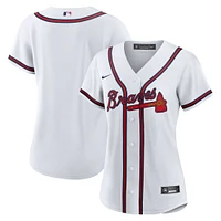 Women's Nike White Atlanta Braves Home Replica Team