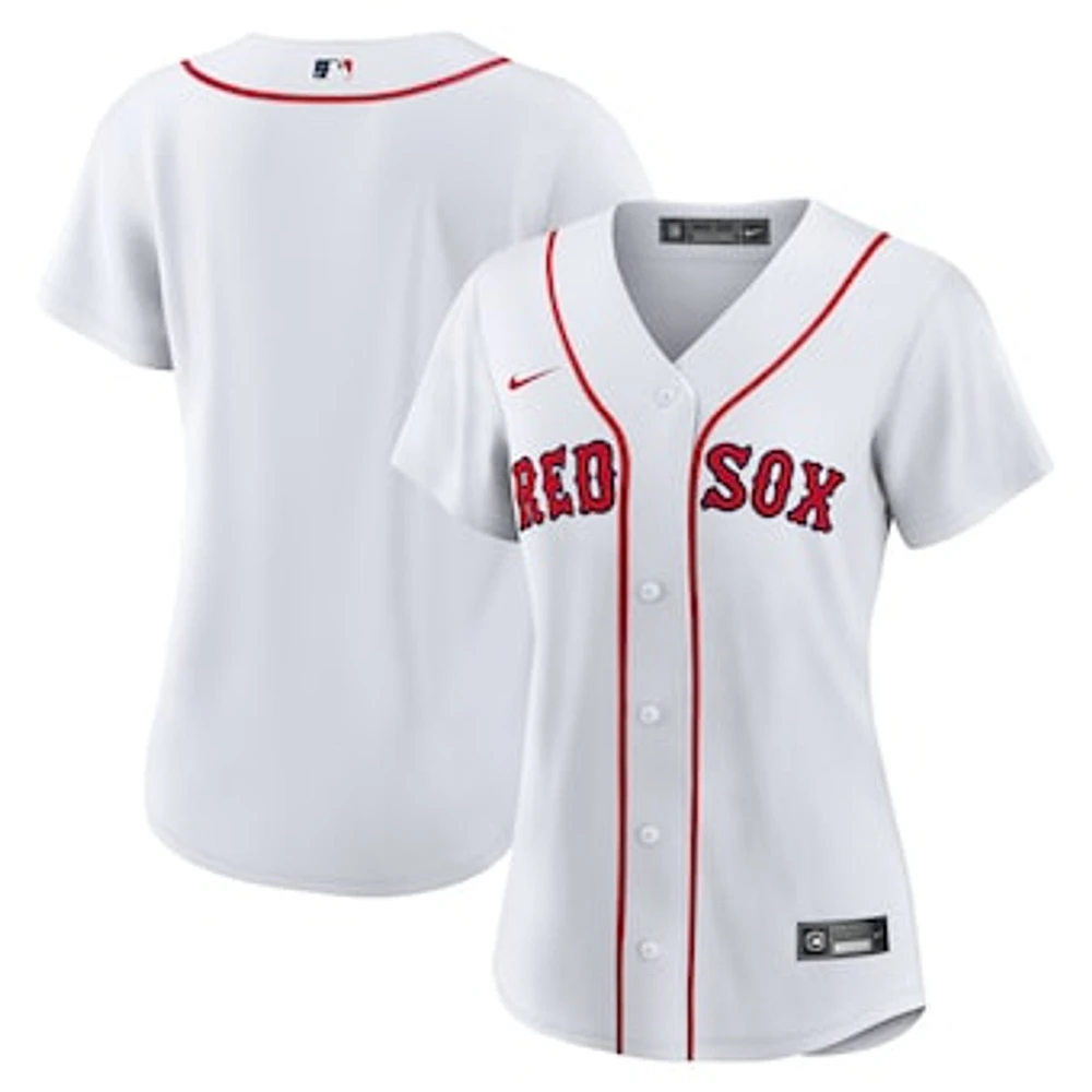 Women's Nike White Boston Red Sox Home Replica Team Jersey