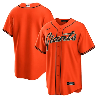 Men's Nike Orange San Francisco Giants Alternate Replica Team Jersey