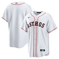 Men's Nike White Houston Astros Home Replica Team Jersey