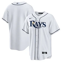 Men's Nike White Tampa Bay Rays Home Replica Team Jersey