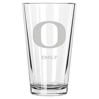 Oregon Ducks 16oz. Personalized Etched Pint Glass