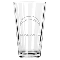 Los Angeles Chargers 16oz. Personalized Etched Pint Glass