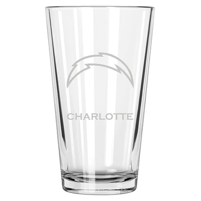 Los Angeles Chargers 16oz. Personalized Etched Pint Glass