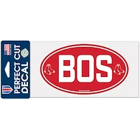 WinCraft Boston Red Sox 4" x 8" Perfect Cut Decal