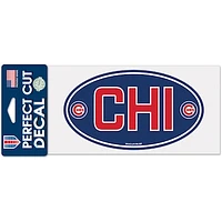 WinCraft Chicago Cubs 4" x 8" Perfect Cut Decal