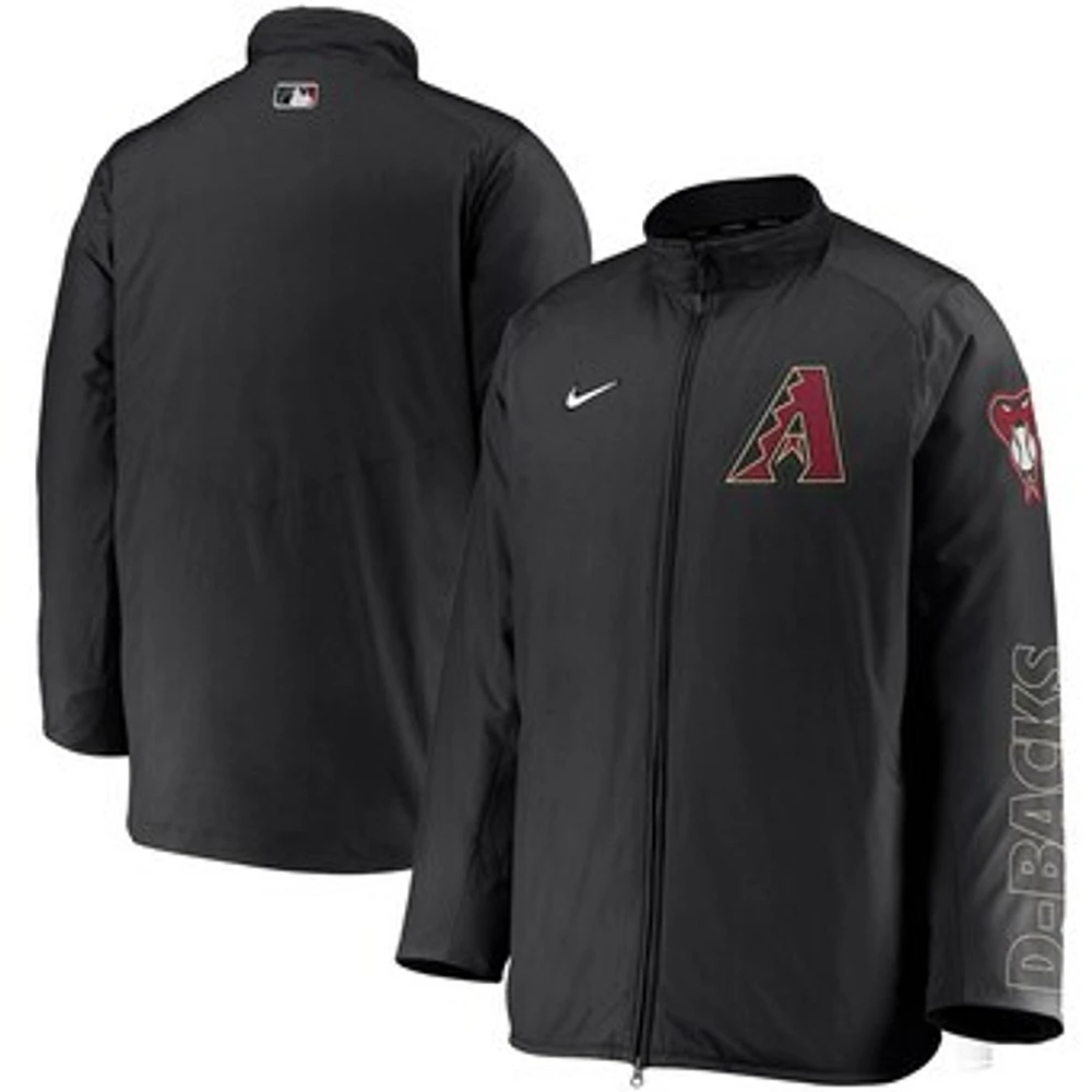 Men's Nike Black Arizona Diamondbacks Authentic Collection Team Dugout Full-Zip Jacket