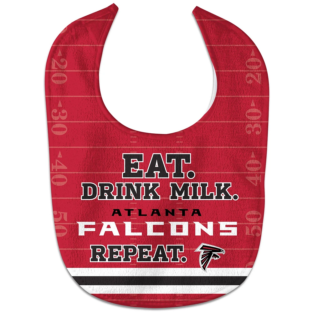 Infant WinCraft Atlanta Falcons Eat. Drink. Repeat. All-Pro Bib