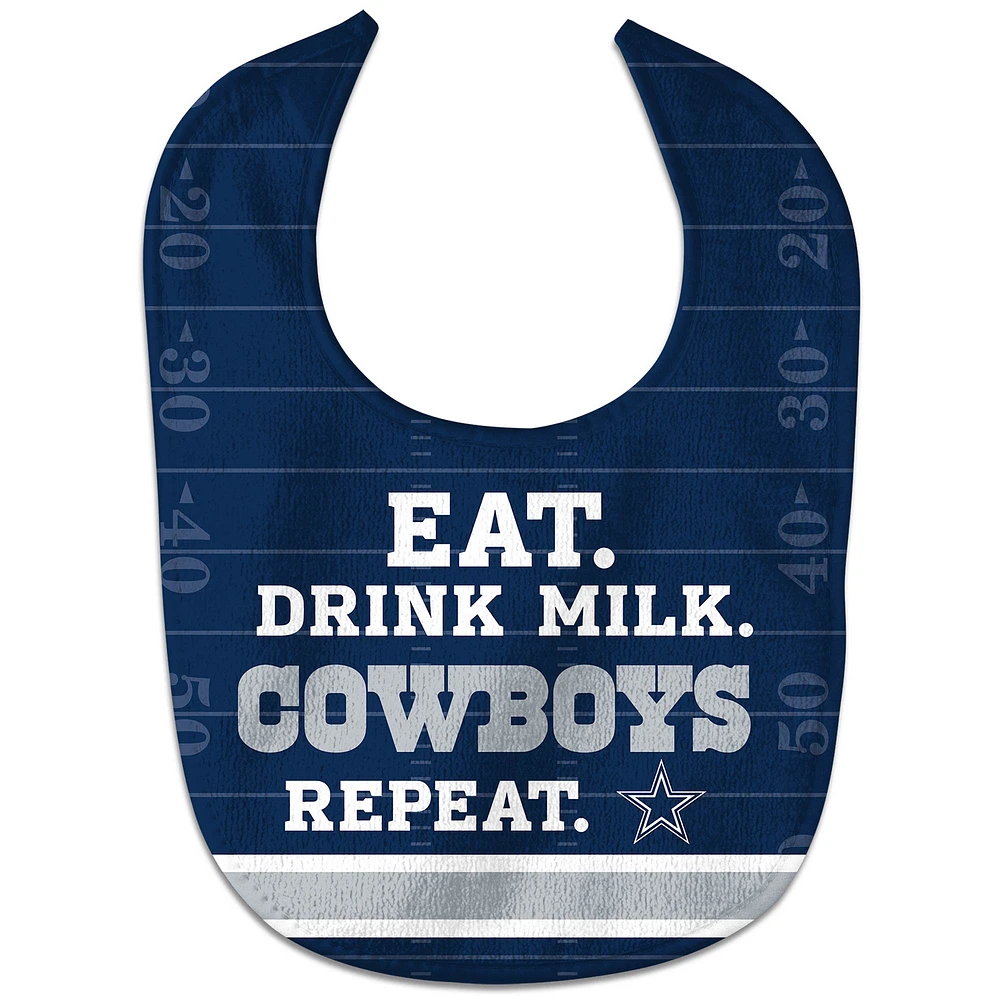 Infant WinCraft Dallas Cowboys Eat. Drink. Repeat. All-Pro Bib