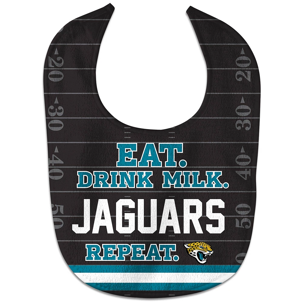 Infant WinCraft Jacksonville Jaguars Eat. Drink. Repeat. All-Pro Bib