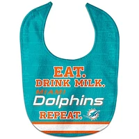 Infant WinCraft Miami Dolphins Eat. Drink. Repeat. All-Pro Bib