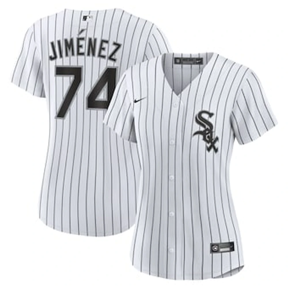 Women's Nike Eloy Jimenez White Chicago Sox Home Replica Player Jersey