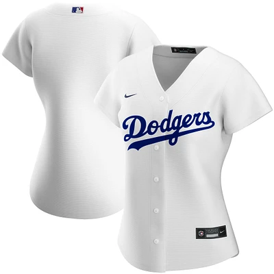 Women's Nike White Los Angeles Dodgers Home Replica Team - Jersey