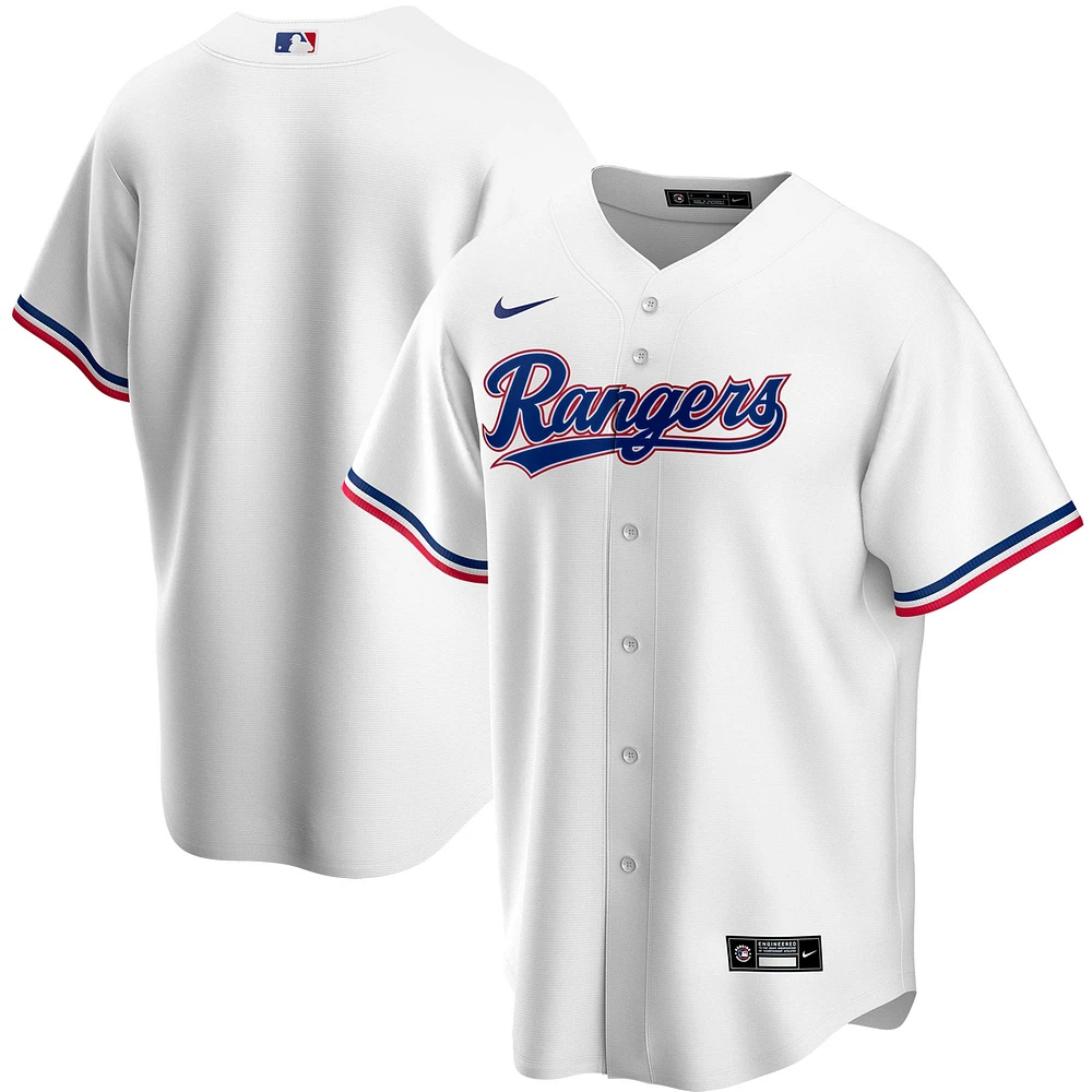 Men's Nike White Texas Rangers Home Replica Team