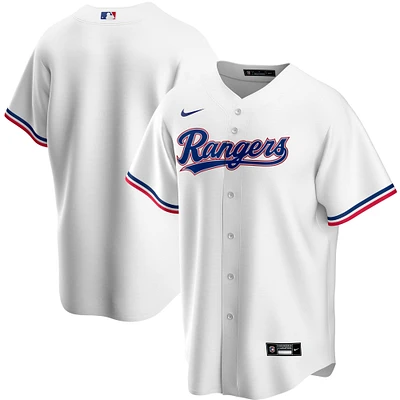 Men's Nike White Texas Rangers Home Replica Team