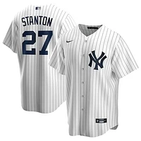 Men's Nike Giancarlo Stanton White New York Yankees Home Replica Player - Jersey