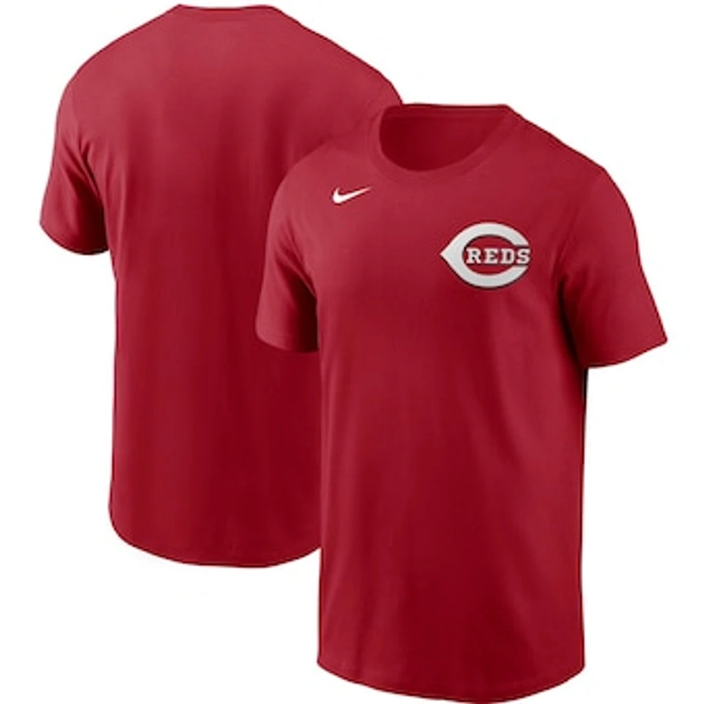 Men's Nike Red Cincinnati Reds Team Wordmark T-Shirt