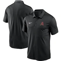 Men's Nike Black Arizona Diamondbacks Team Logo Franchise Performance Polo