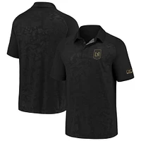 Men's Fanatics Black LAFC Iconic Defender Polo