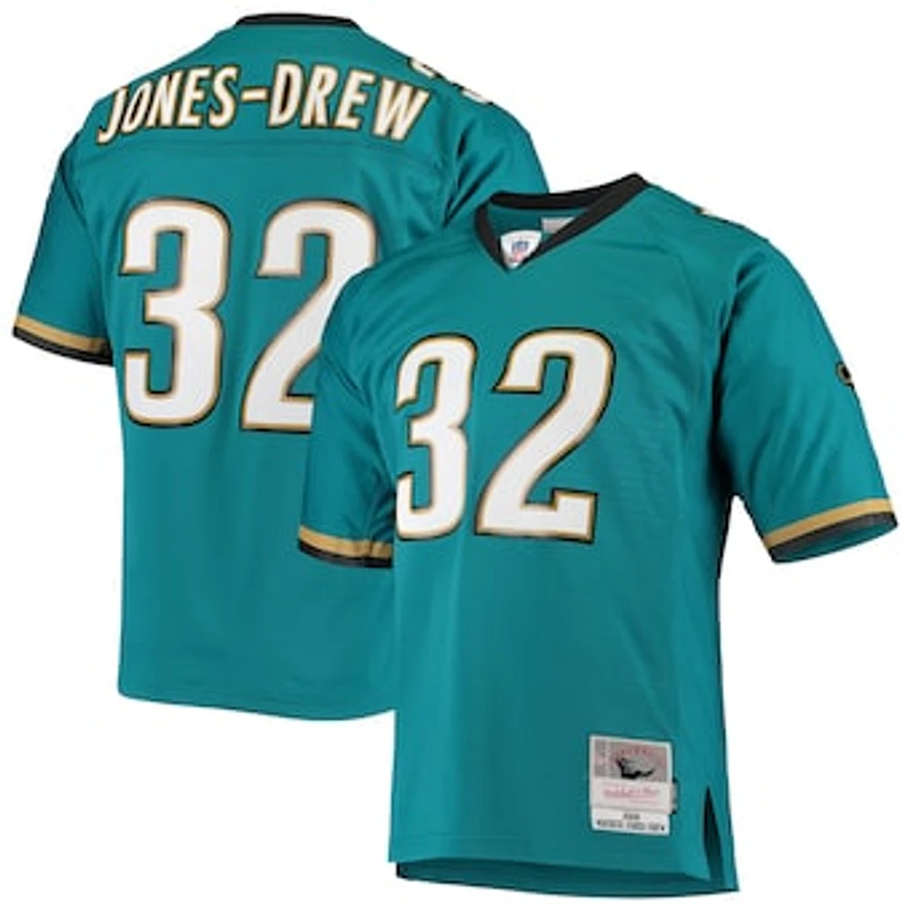 Men's Mitchell & Ness Maurice Jones-Drew Teal Jacksonville Jaguars Legacy Replica Jersey