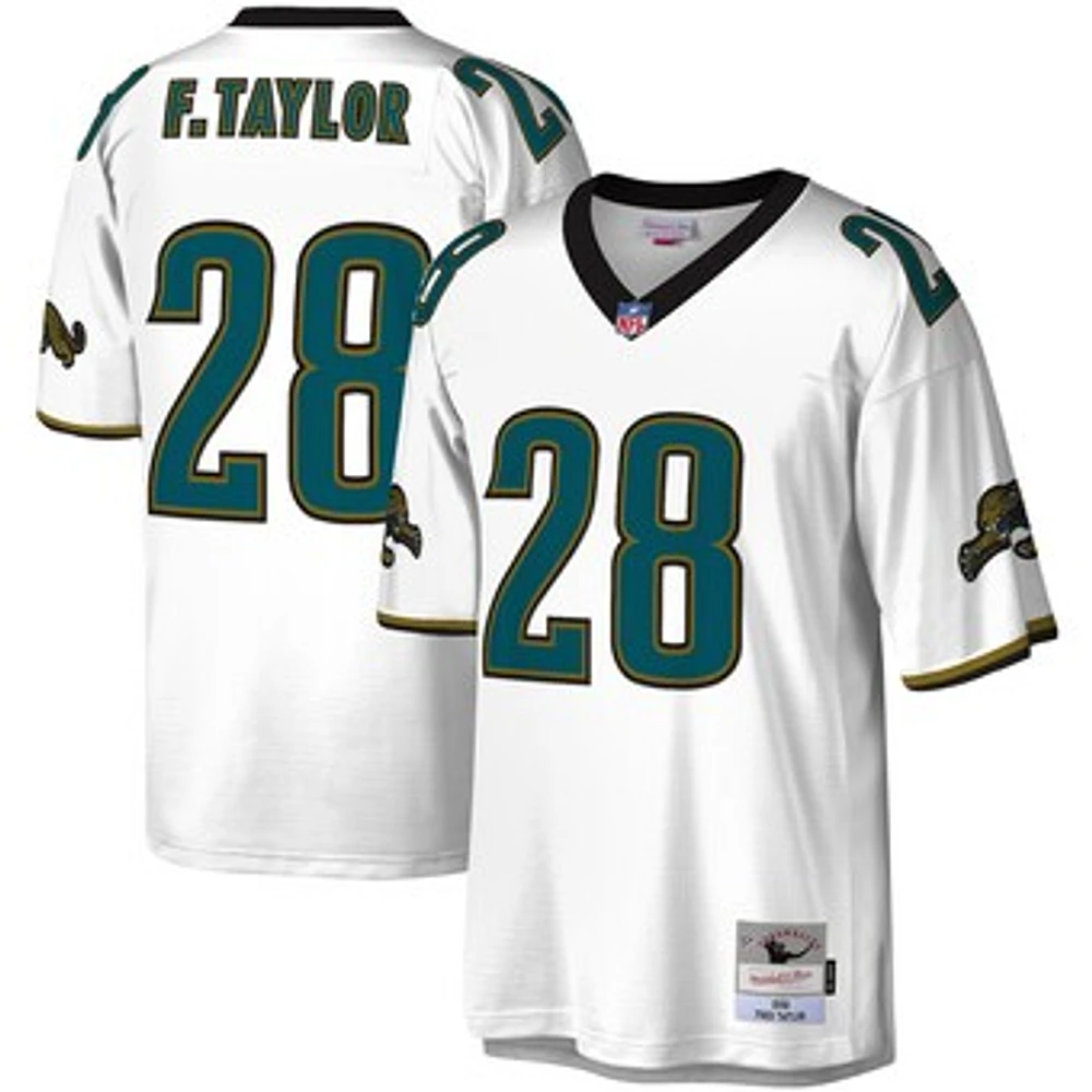 Men's Mitchell & Ness Fred Taylor White Jacksonville Jaguars Legacy Replica Jersey