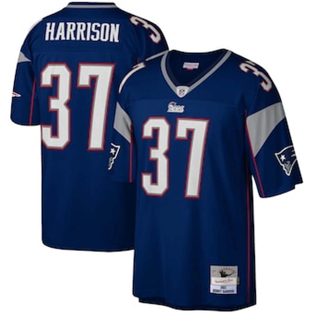 Men's Mitchell & Ness Rodney Harrison Navy New England Patriots Legacy Replica Jersey