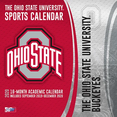 Ohio State Buckeyes 2020 16-Month Wall Calendar