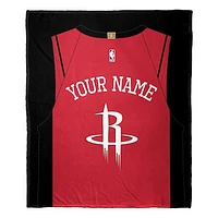 The Northwest Company Houston Rockets 50'' x 60'' Personalized Silk Touch Sherpa Throw