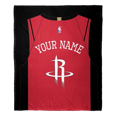 The Northwest Company Houston Rockets 50'' x 60'' Personalized Silk Touch Sherpa Throw