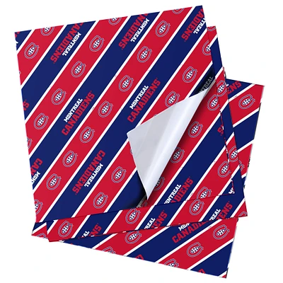 Montreal Canadiens Folded Wrapping Paper