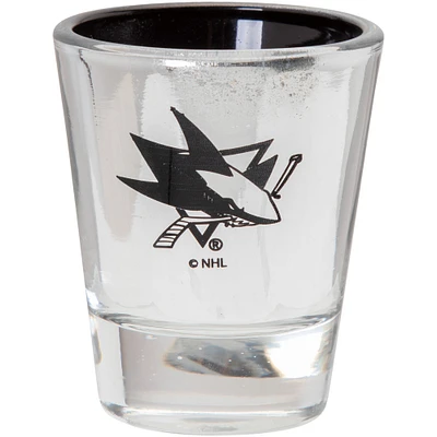 San Jose Sharks 2oz. Electroplated Shot Glass