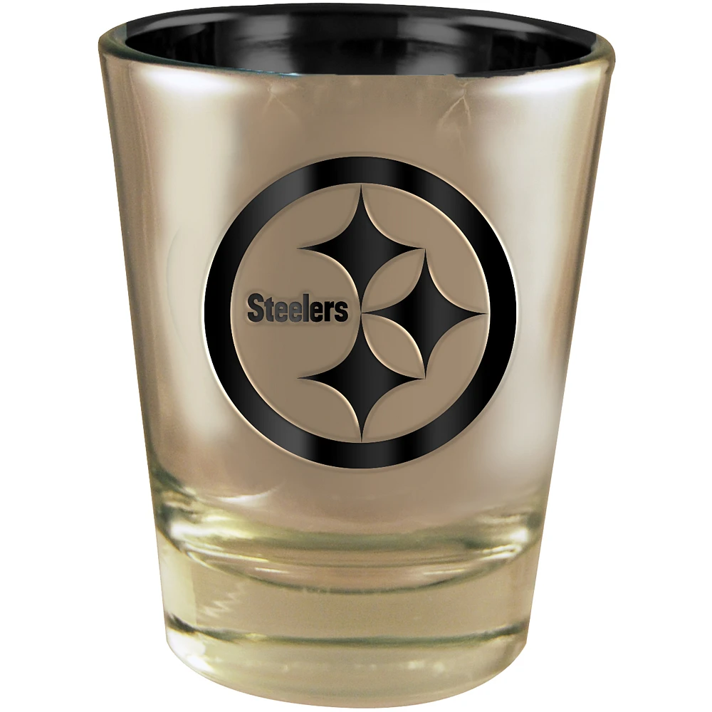 Pittsburgh Steelers 2oz. Electroplated Shot Glass