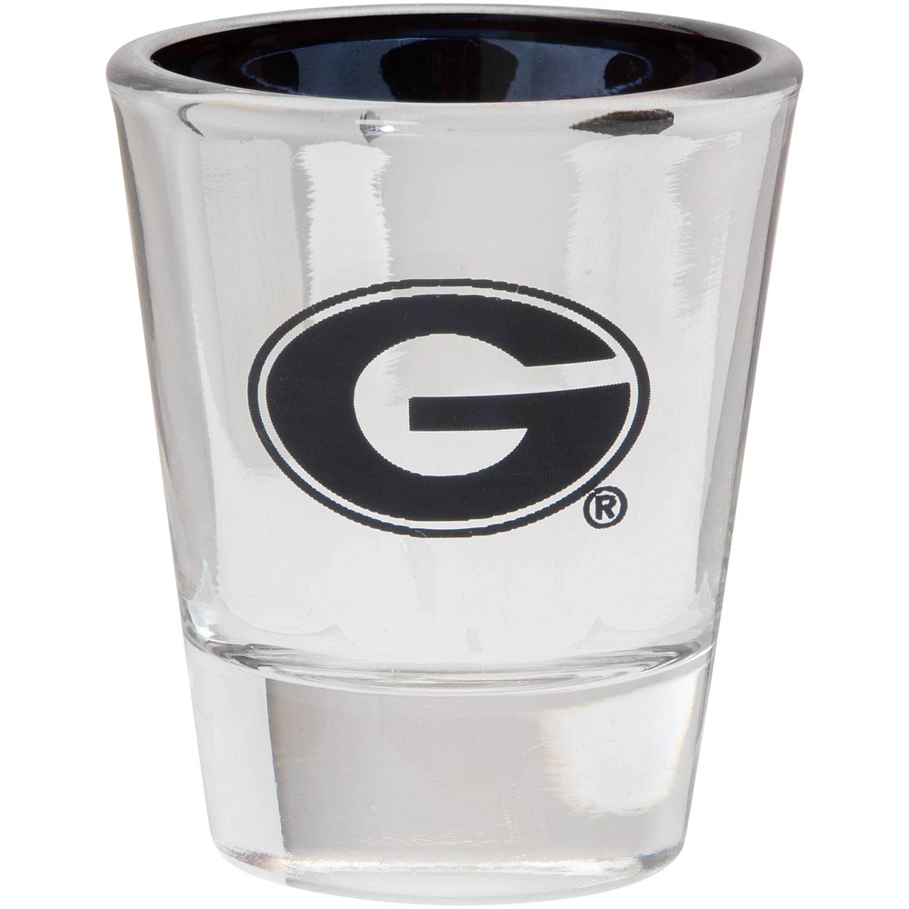 Georgia Bulldogs 2oz. Electroplated Shot Glass