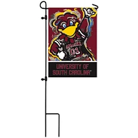 South Carolina Gamecocks Justin Patten Designed Double-Sided Garden Flag