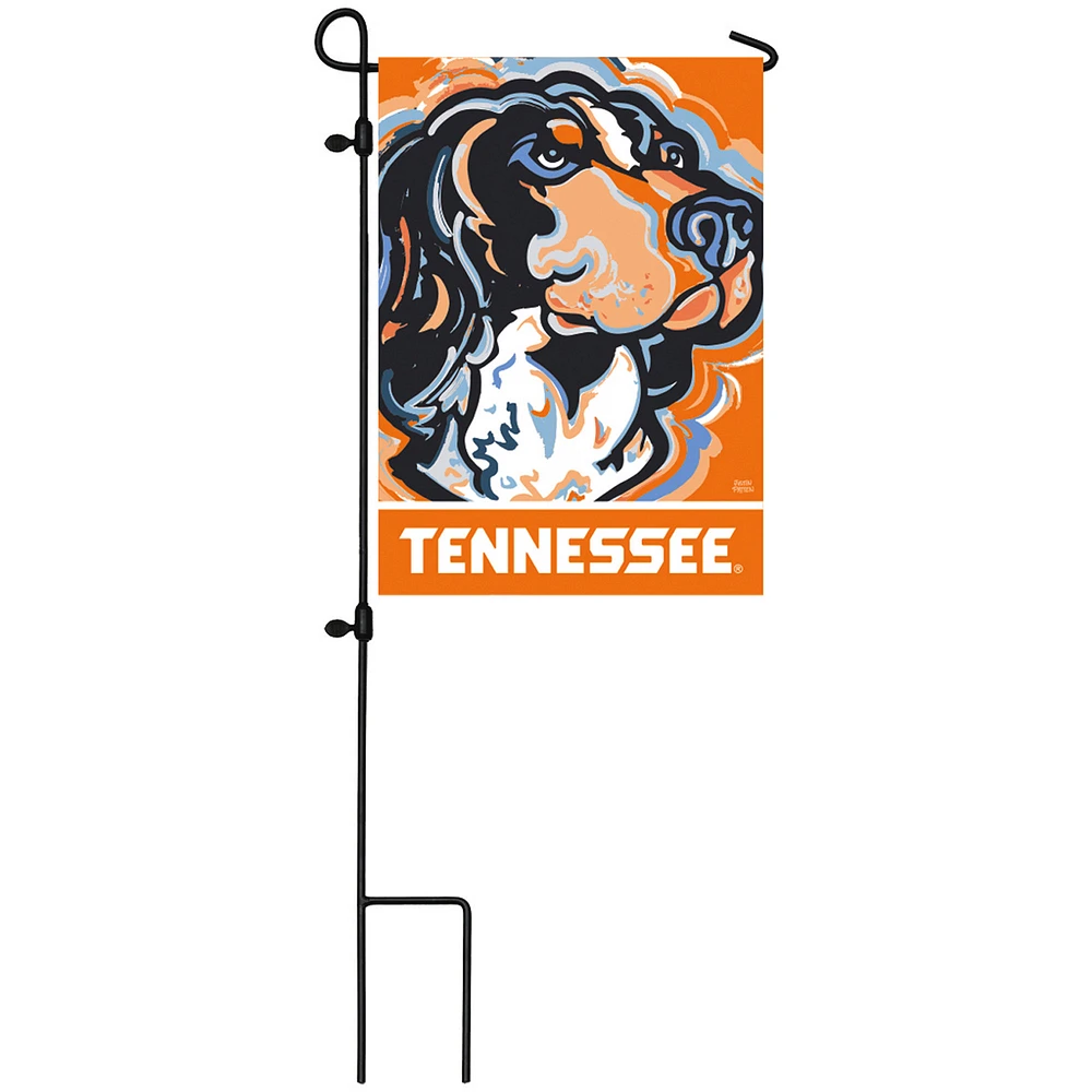 Tennessee Volunteers Justin Patten Designed Double-Sided Garden Flag