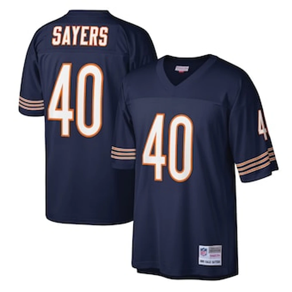 Men's Mitchell & Ness Gale Sayers Navy Chicago Bears Legacy Replica Jersey