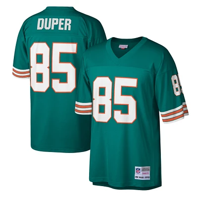 Men's Mitchell & Ness Mark Duper Aqua Miami Dolphins Legacy Replica Jersey