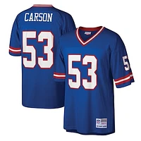 Men's Mitchell & Ness Harry Carson Royal New York Giants Legacy Replica Jersey