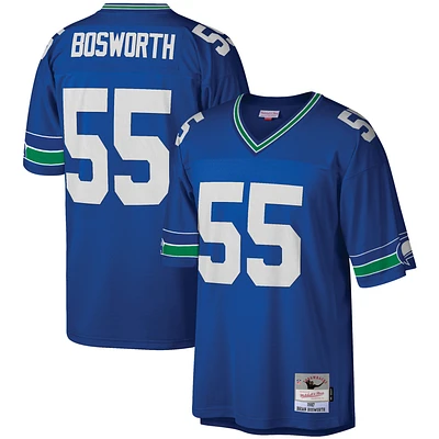 Men's Mitchell & Ness Brian Bosworth Royal Seattle Seahawks Legacy Replica Jersey