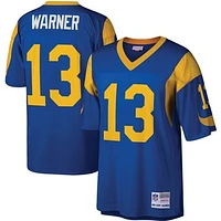 Men's Mitchell & Ness Kurt Warner Royal Los Angeles Rams Legacy Replica Jersey