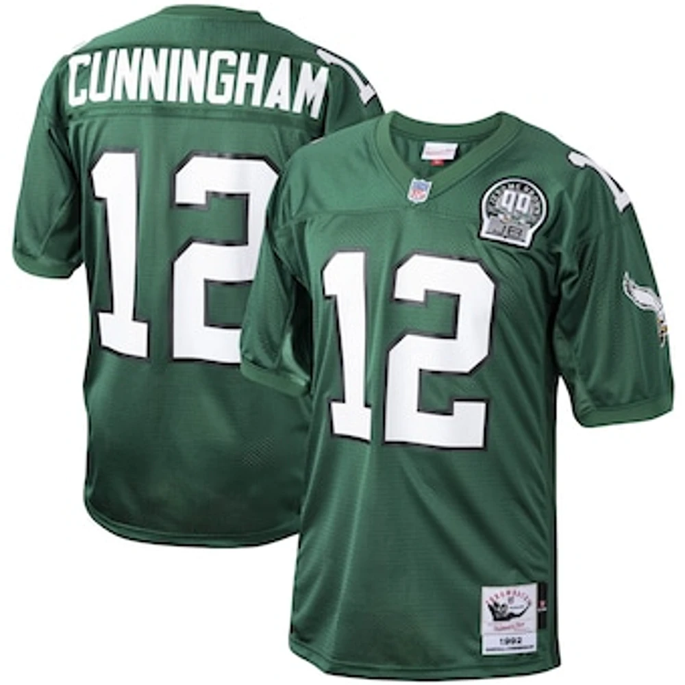 Men's Mitchell & Ness Randall Cunningham Philadelphia Eagles Authentic Throwback Retired Player Jersey