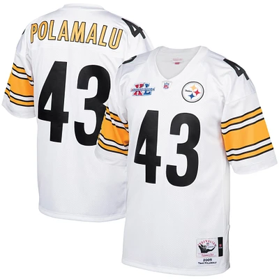 Men's Mitchell & Ness Troy Polamalu Pittsburgh Steelers Authentic Throwback Retired Player Jersey