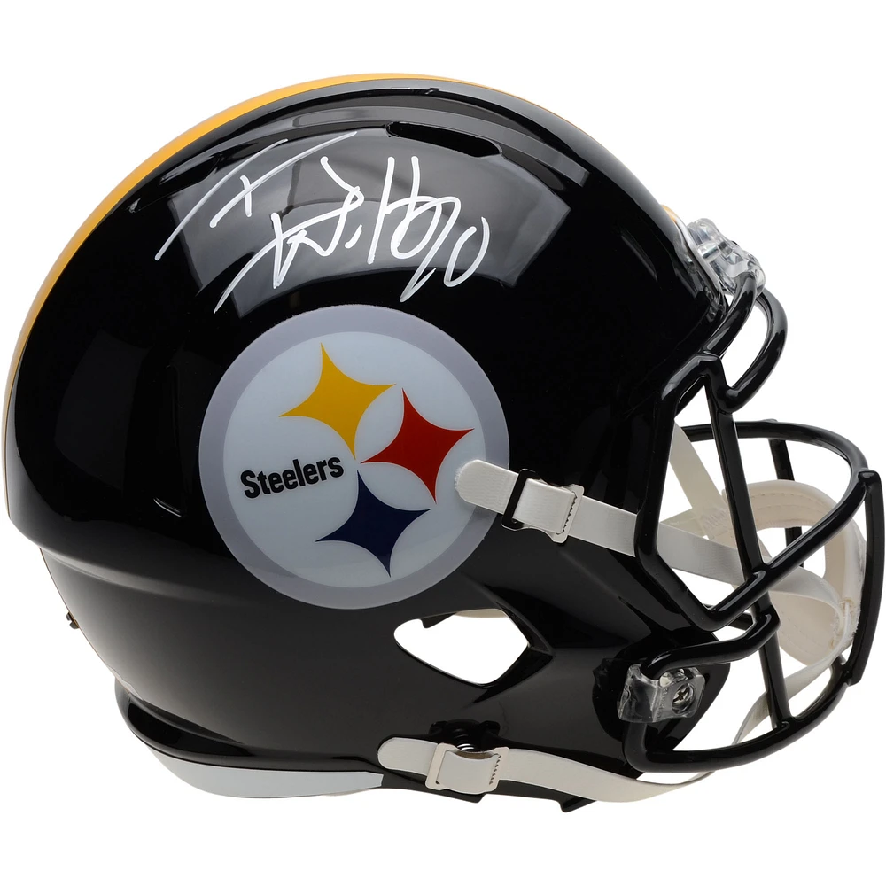 T.J. Watt Pittsburgh Steelers Autographed Riddell Speed Replica Helmet