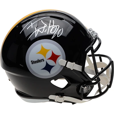 T.J. Watt Pittsburgh Steelers Autographed Riddell Speed Replica Helmet