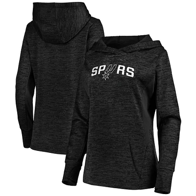 Women's Fanatics Black San Antonio Spurs Showtime Done Better Pullover Hoodie