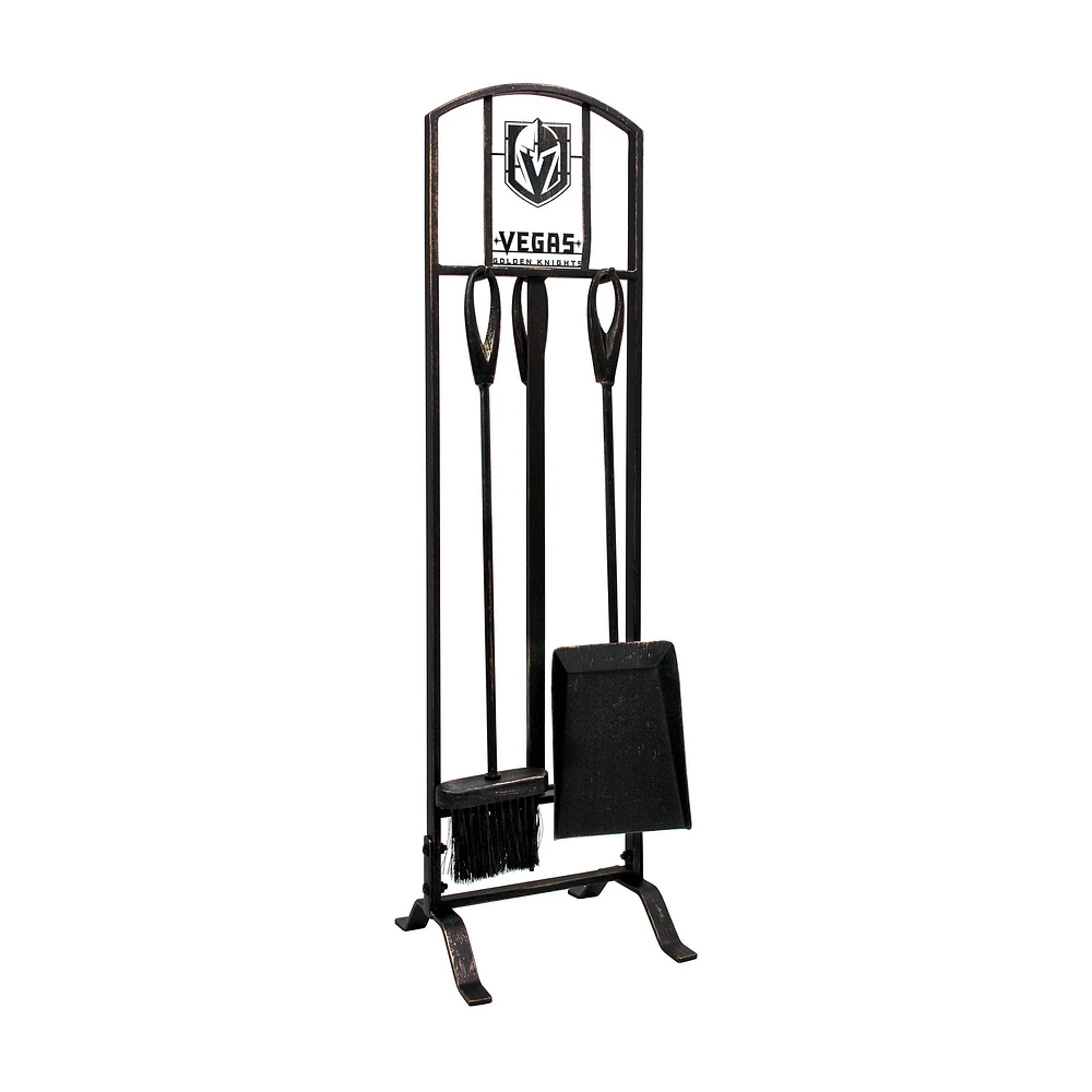 Imperial Brown Vegas Golden Knights Fireplace Tool Set