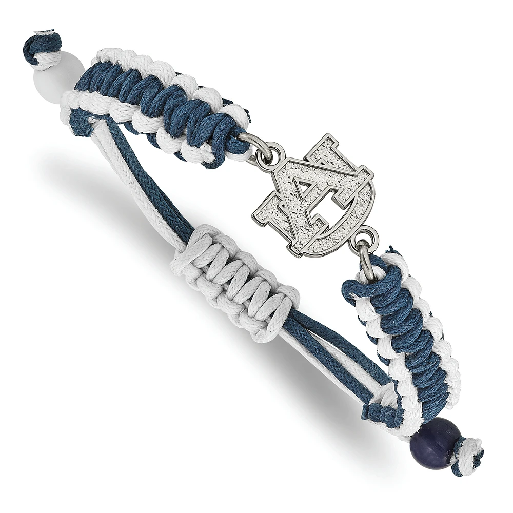 Women's Auburn Tigers Stainless Steel Color Bracelet